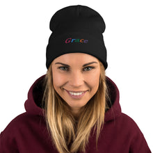 Load image into Gallery viewer, Grace Embroidered Beanie