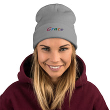 Load image into Gallery viewer, Grace Embroidered Beanie
