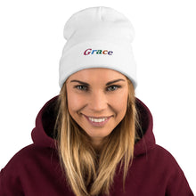 Load image into Gallery viewer, Grace Embroidered Beanie