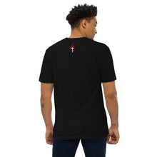 Load image into Gallery viewer, In God I Stunt' Men’s premium heavyweight tee