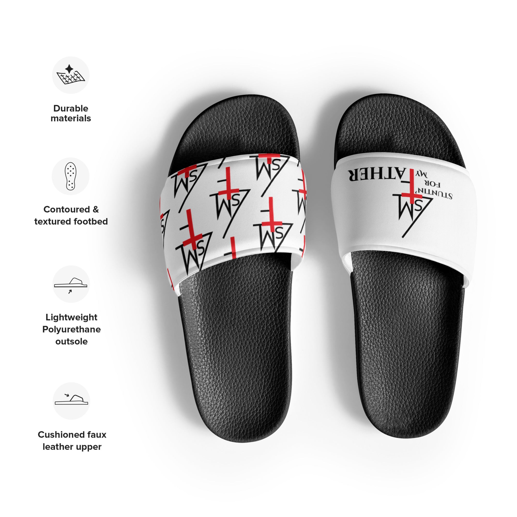 S4MF Men's slides – Stuntin' for My Father